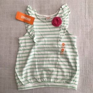 Gymboree Sleeveless Striped Top, NWT, 3T